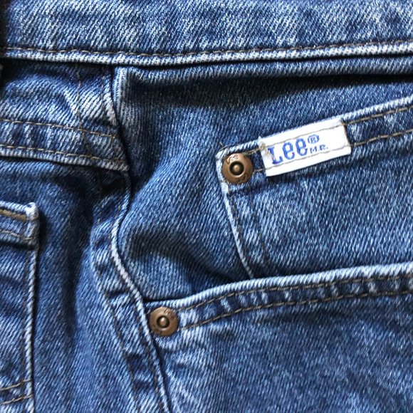 Lee Original Jeans Size 10 Navy - Picture 4 of 4